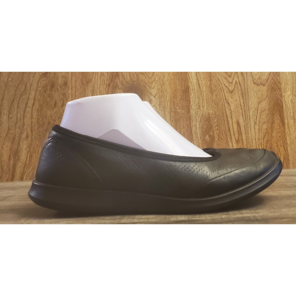 Ecco Sense Ballet Flat Shoes‎ Womens Size 38 US 7 Black